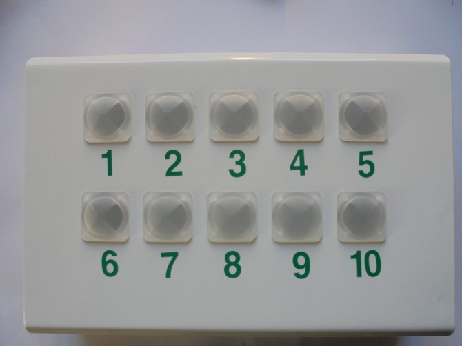 Numerator NSW-LED 10 cio numerowy (Centralka)